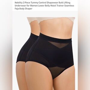 Black High-Waisted Shapewear